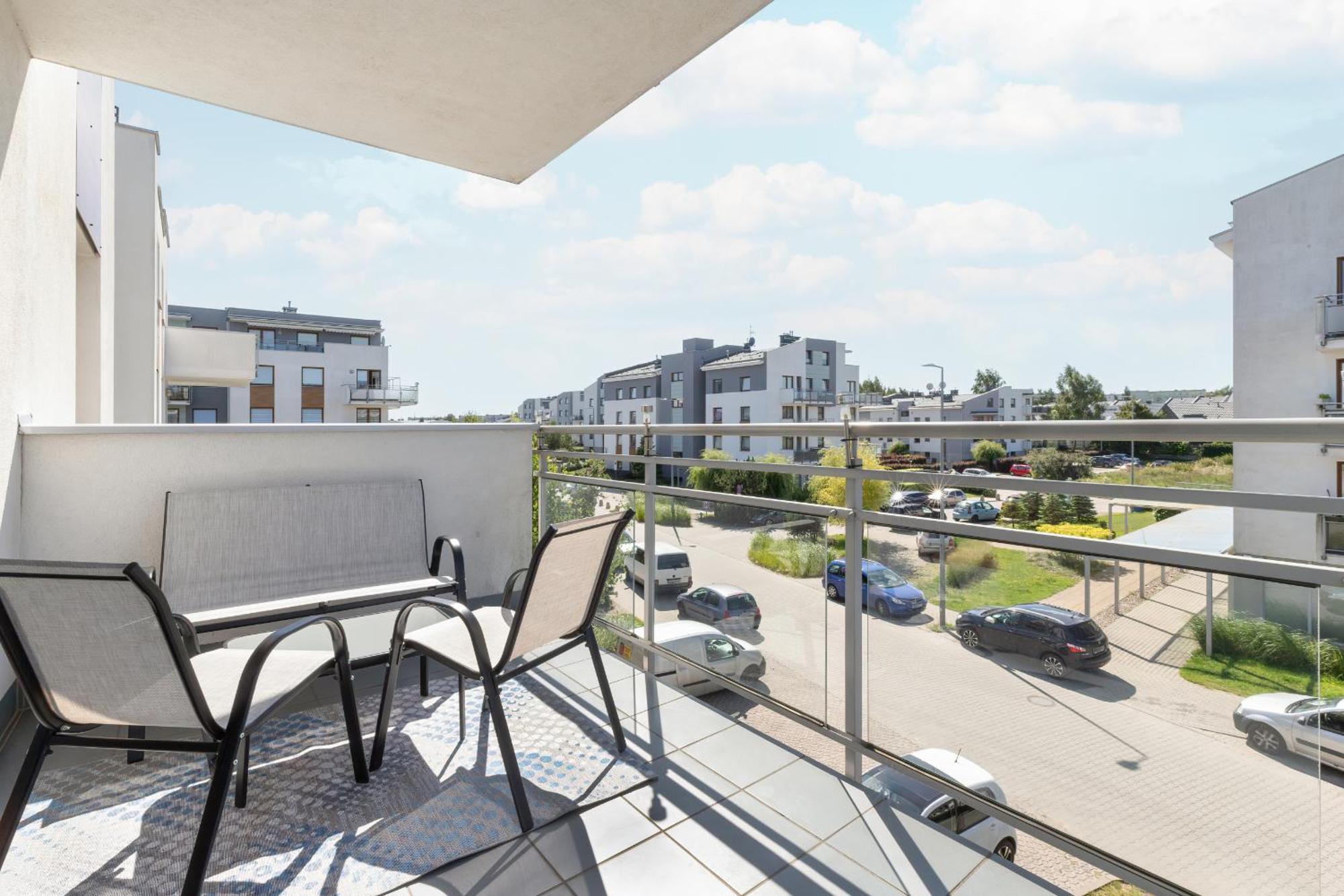 Jasny & Przestronny Apartament Z Balkonem I Parkingiem By Rent Like Home 格丁尼亚 外观 照片