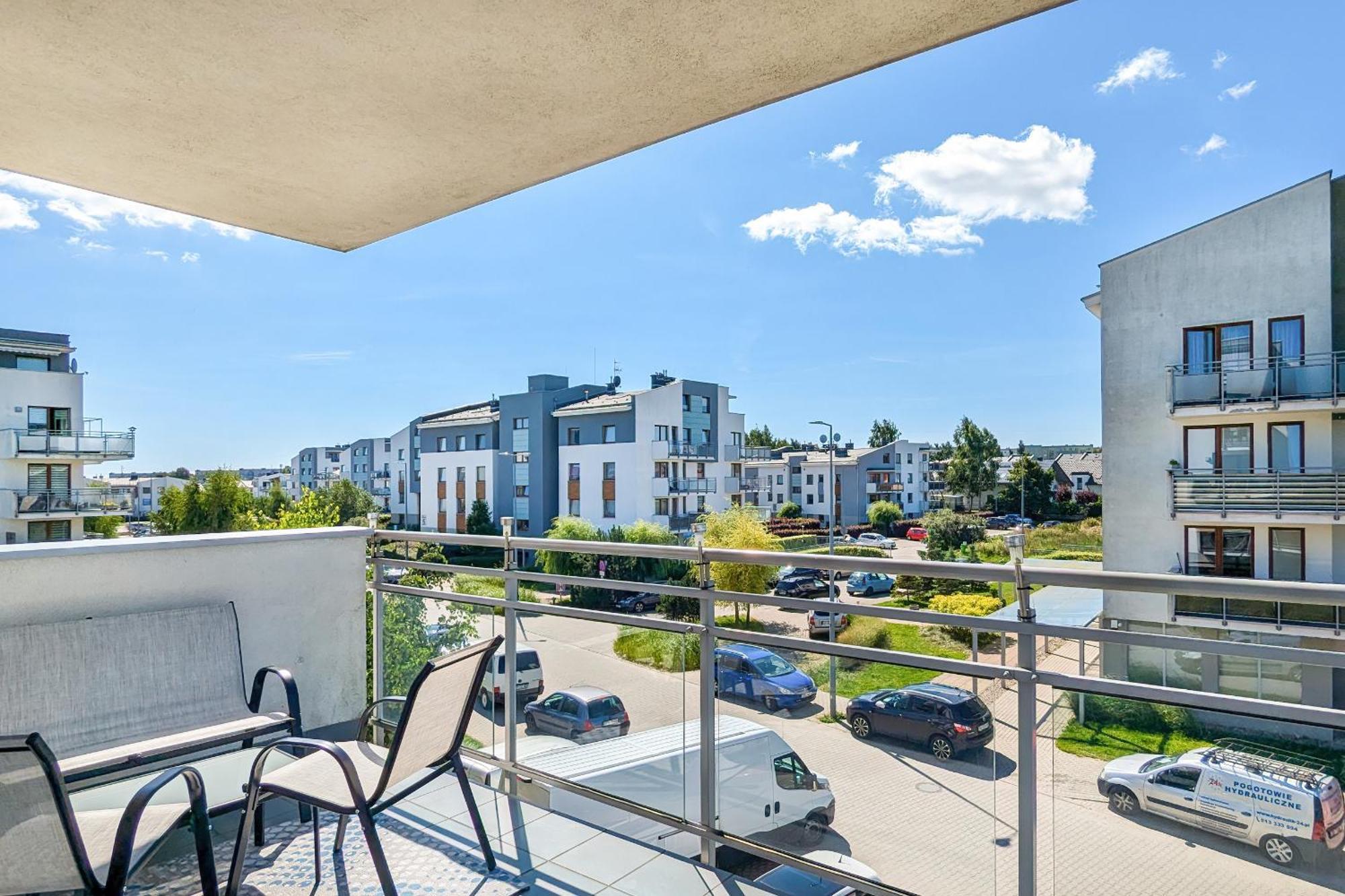 Jasny & Przestronny Apartament Z Balkonem I Parkingiem By Rent Like Home 格丁尼亚 外观 照片