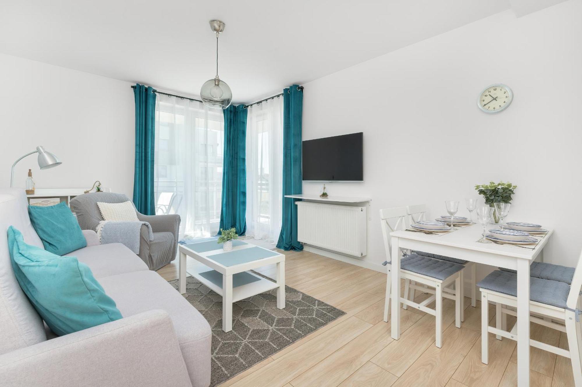 Jasny & Przestronny Apartament Z Balkonem I Parkingiem By Rent Like Home 格丁尼亚 外观 照片
