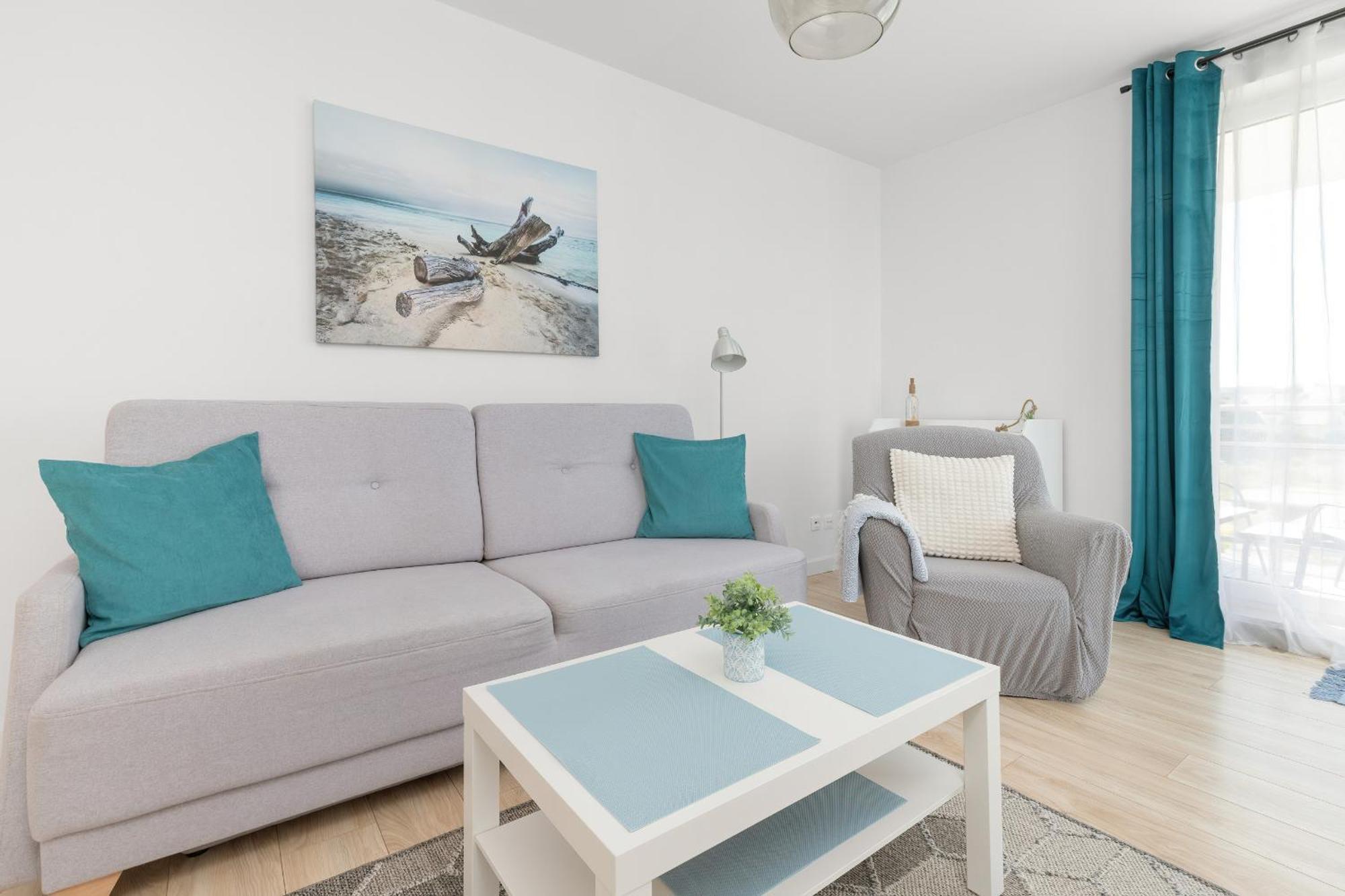 Jasny & Przestronny Apartament Z Balkonem I Parkingiem By Rent Like Home 格丁尼亚 外观 照片