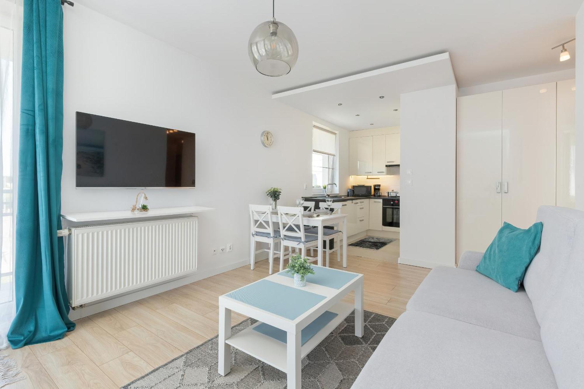 Jasny & Przestronny Apartament Z Balkonem I Parkingiem By Rent Like Home 格丁尼亚 外观 照片