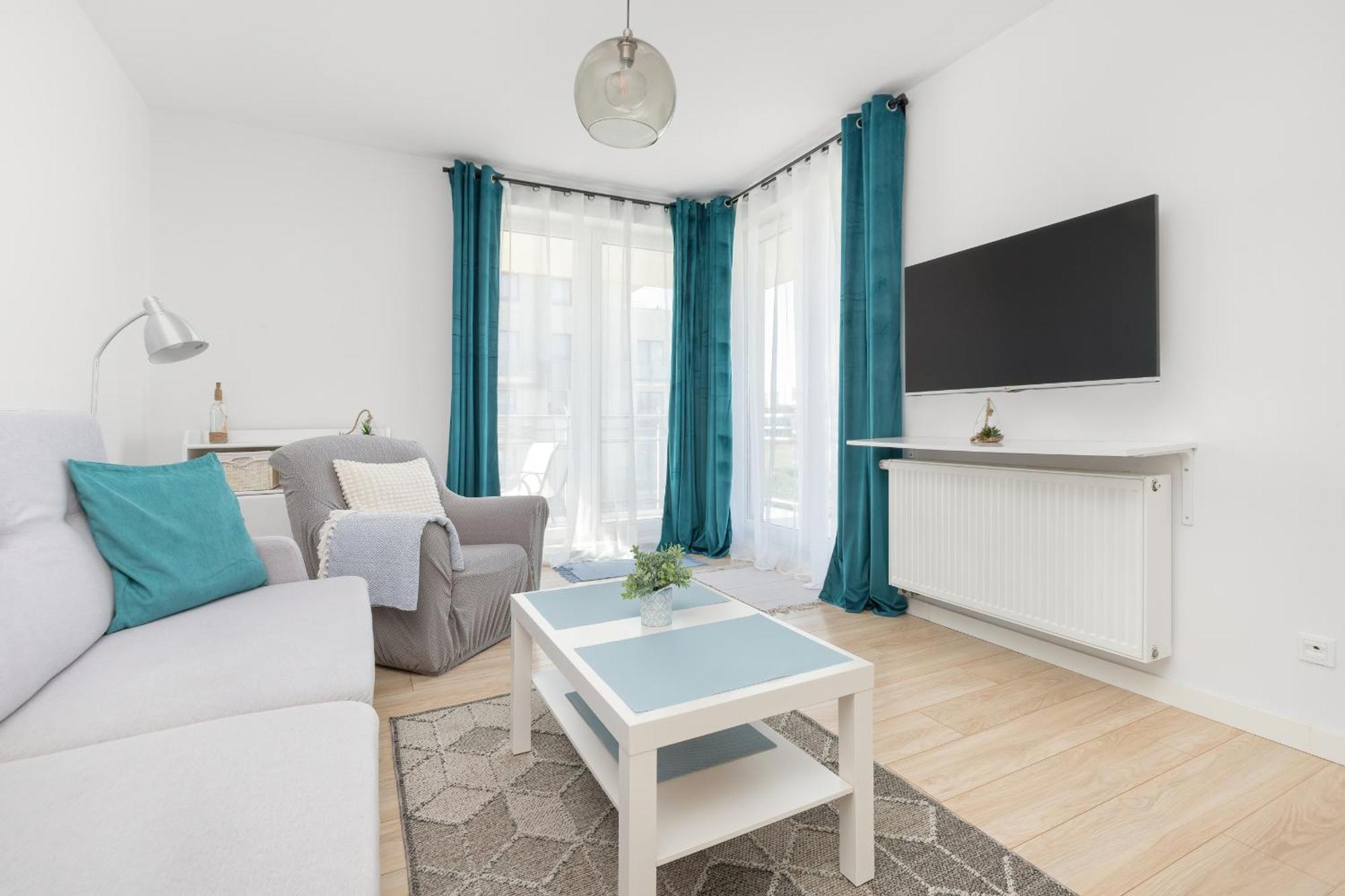 Jasny & Przestronny Apartament Z Balkonem I Parkingiem By Rent Like Home 格丁尼亚 外观 照片